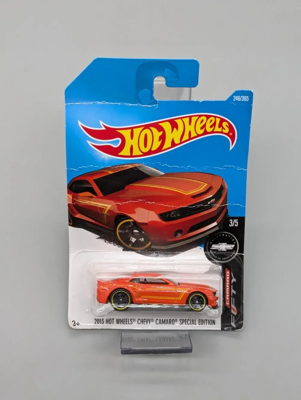 Hot Wheels 2017 '13 Chevy Camaro Special Edition Camaro Fifty 3/5 246/365